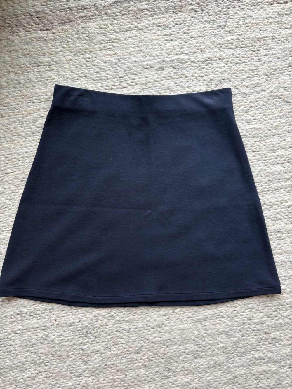 H&M Navy A-Line Mini Skirt